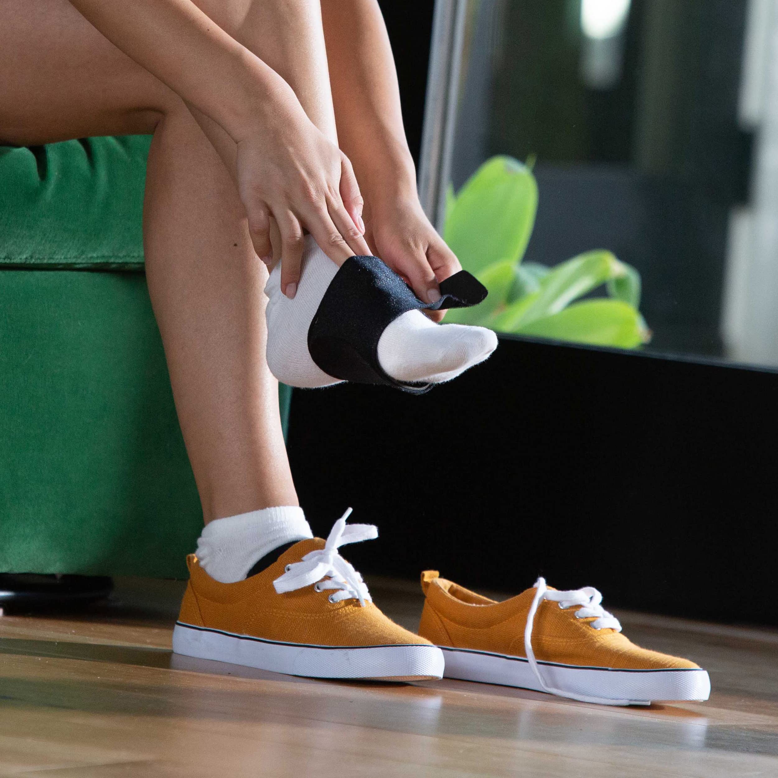 Copper Fit CFACBP Health Unisex Arch Relief Plus with Built-In Orthotic Support, Black - Image 4