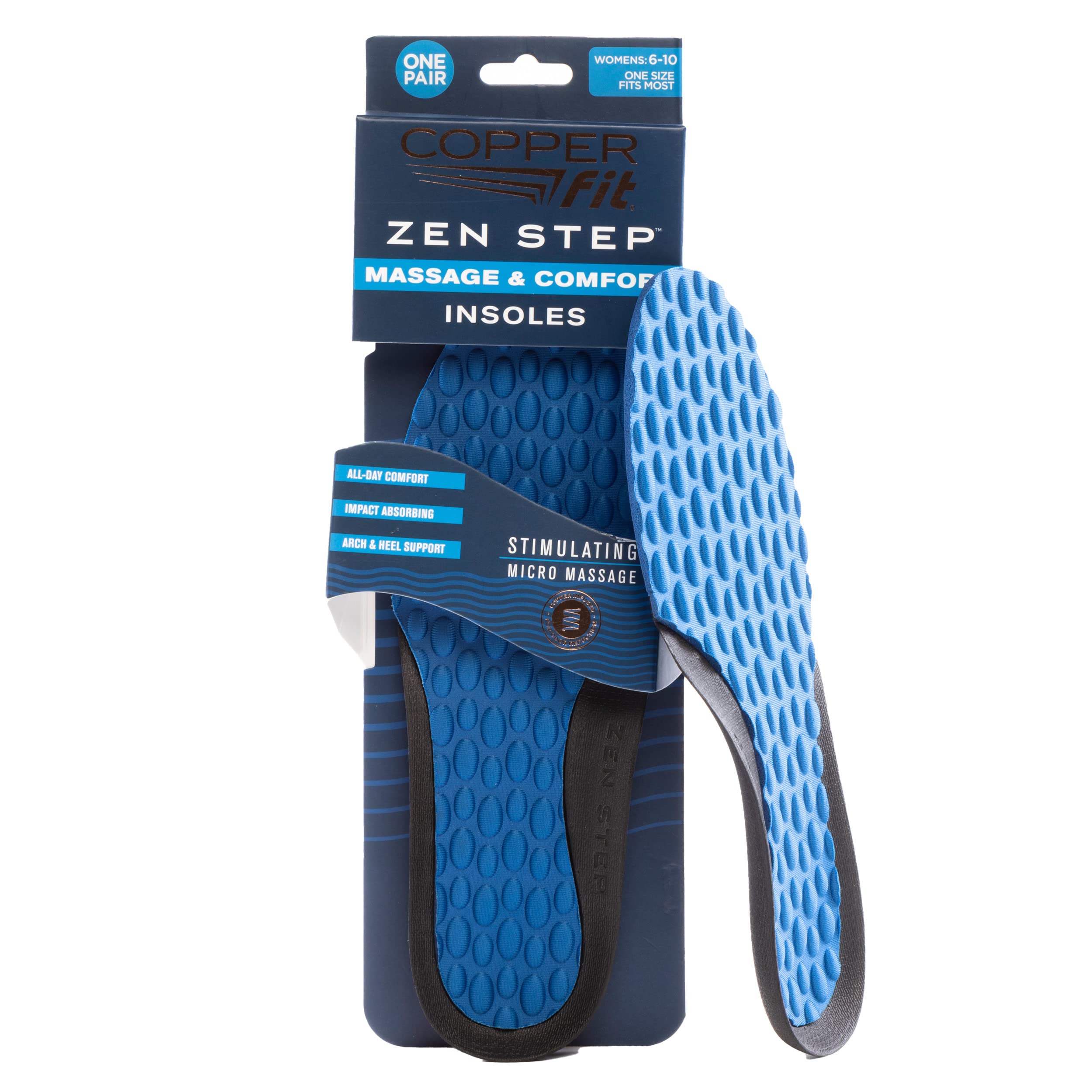 Copper Fit Men's Zen Step Comfort Insole, Size 8-14_Parent - Image 6