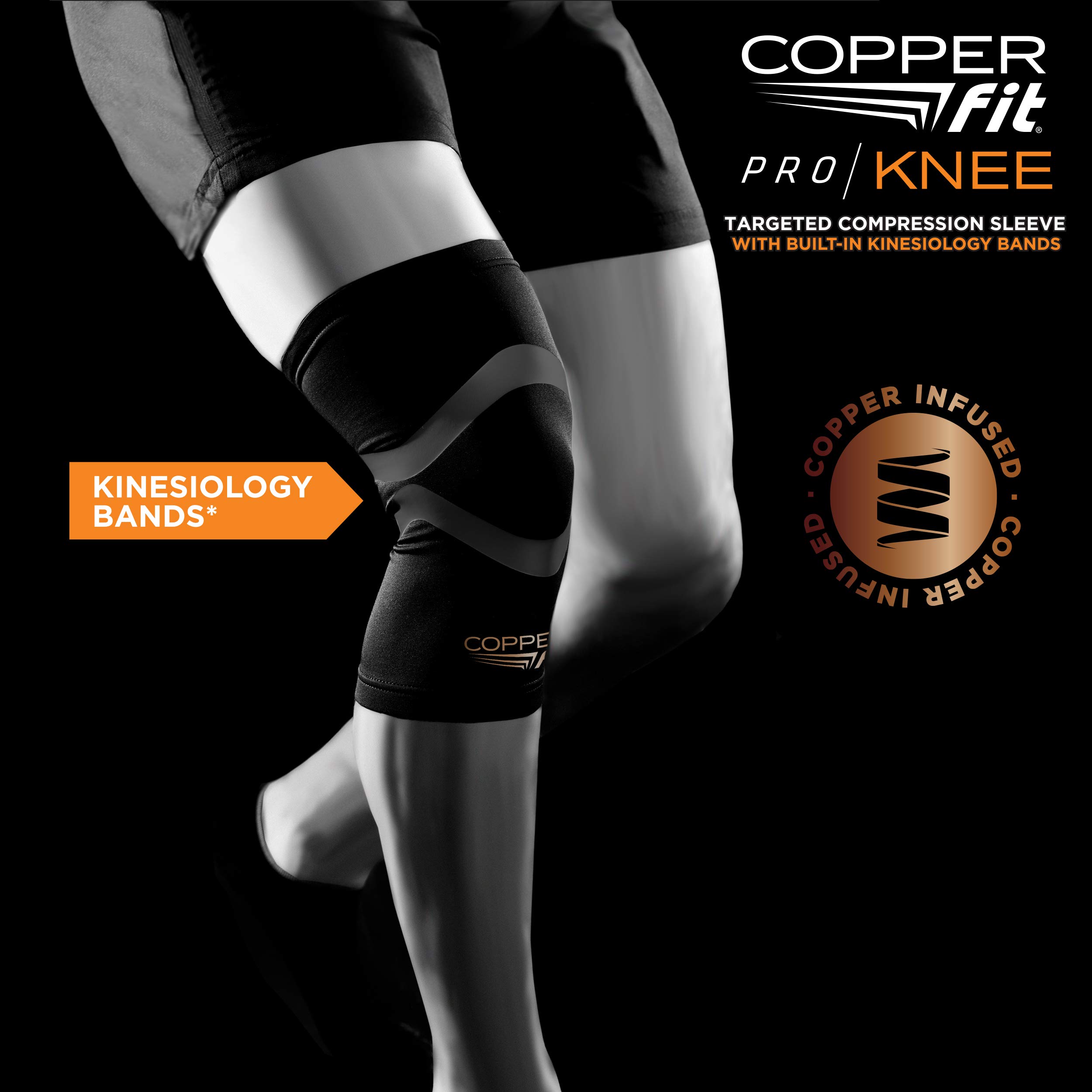Copper Fit Pro Series Knee Compression Sleeve - Image 5