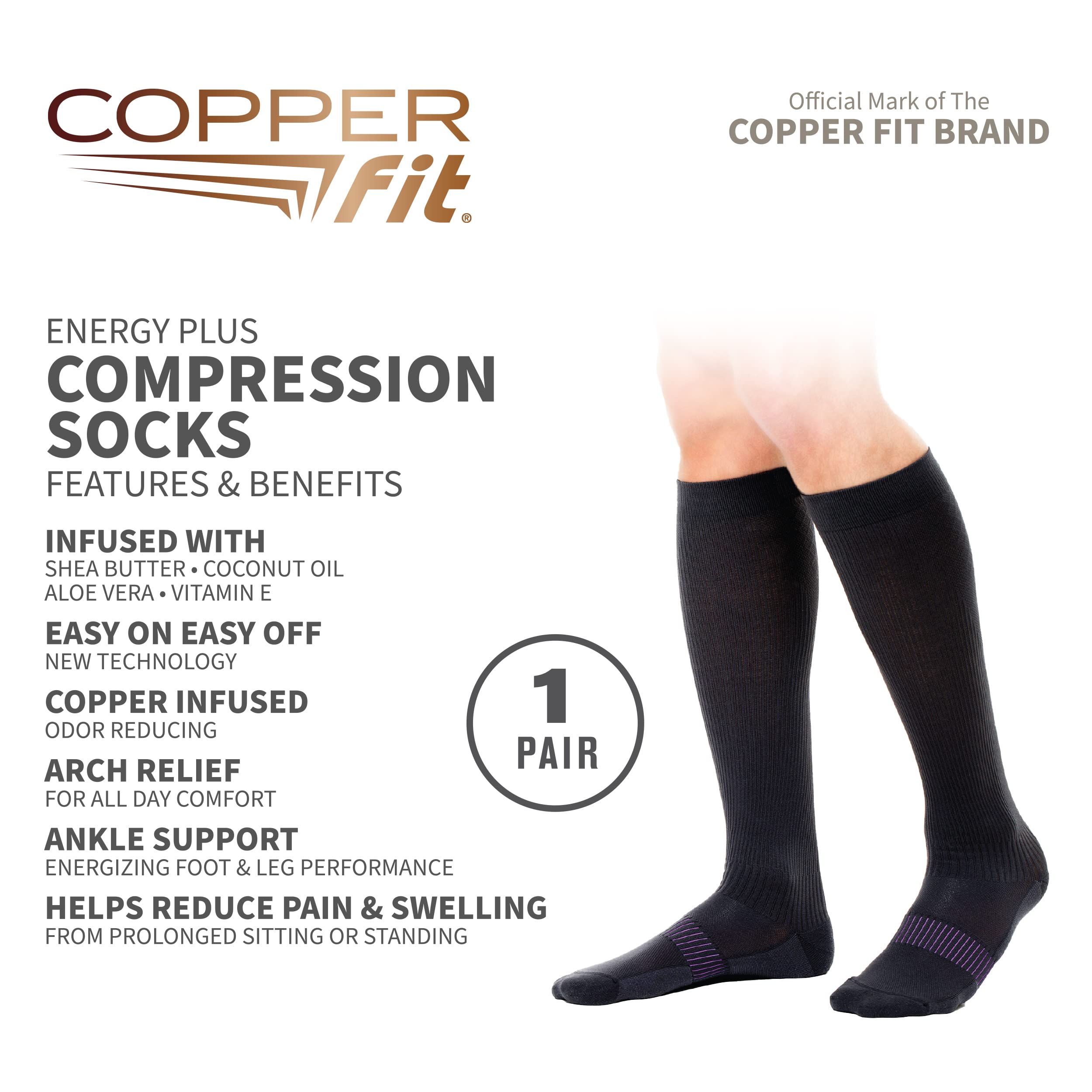 Copper Fit Women's Knee High - Image 3