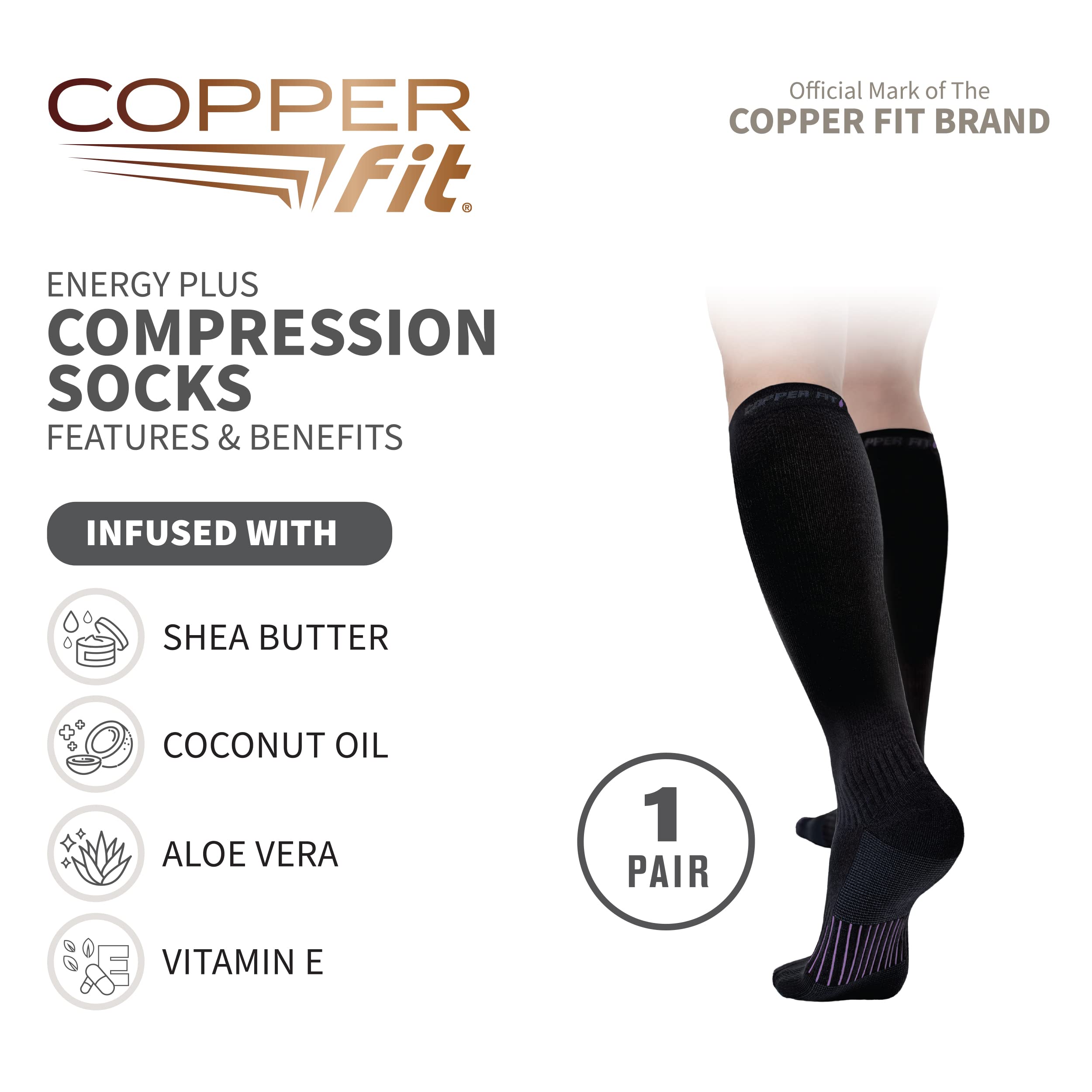 Copper Fit Women's Knee High - Image 4