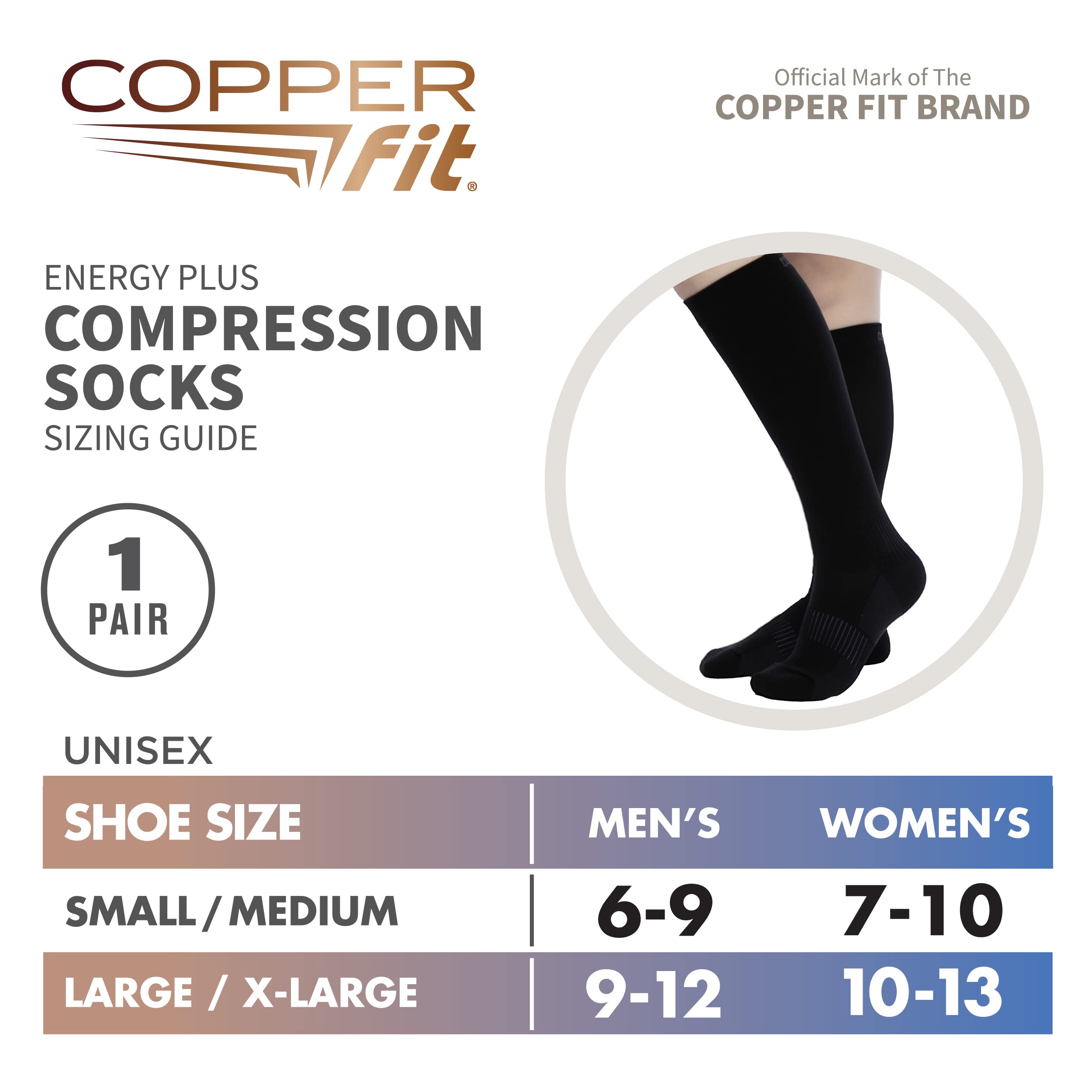 Copper Fit Women's Knee High - Image 5